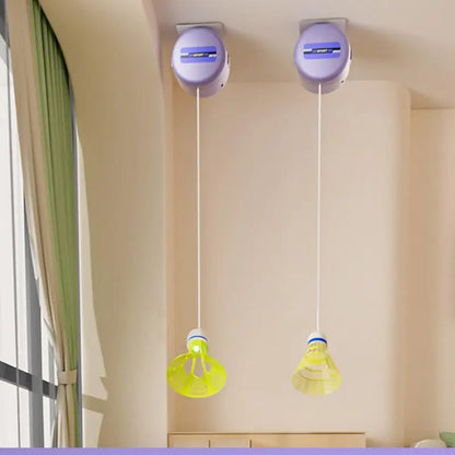 Solo Badminton Trainer Pro – Smart Ceiling Trainer with Remote Control