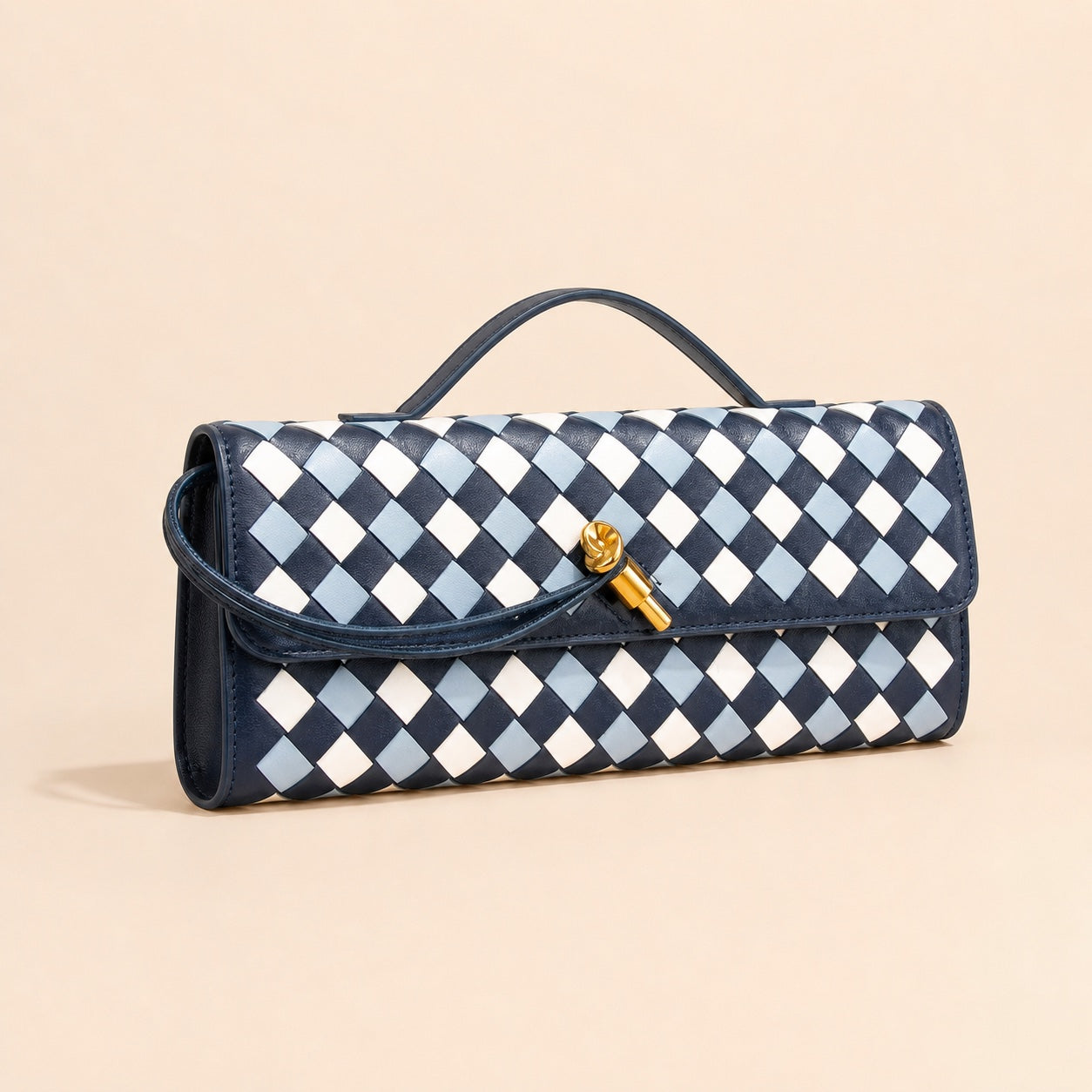 The Camille Woven Shoulder Bag